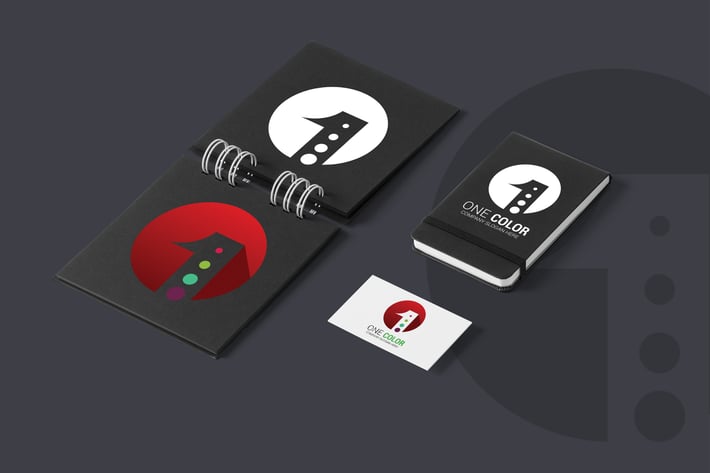 Number One Multi-Colors Logo