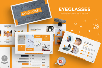 Eyeglasses - Powerpoint Template