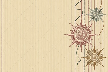 Background With Christmas Ornaments