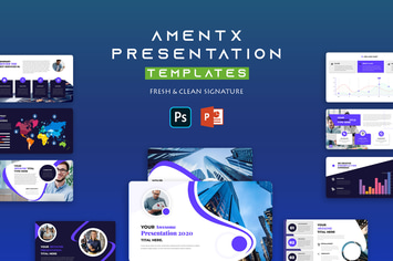 Amentx-Corporate Business PowerPoint Presentation 
