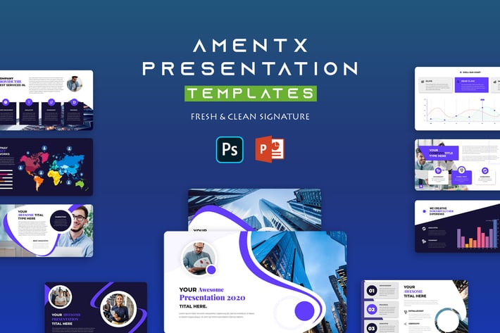 Amentx-Corporate Business PowerPoint Presentation 