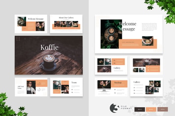 Koffie - Coffee Shop Presentation Template