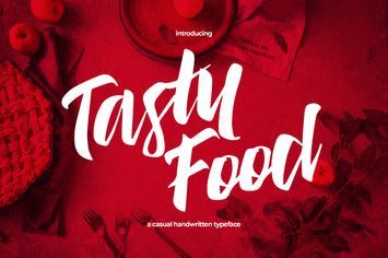 Tasty Food - Casual Handwritten Typeface