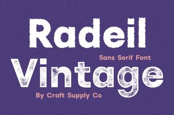 Radeil Vintage – Sans Serif Font