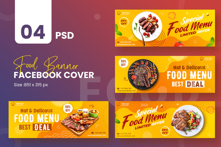 Food Restaurant Facebook Timeline Covers