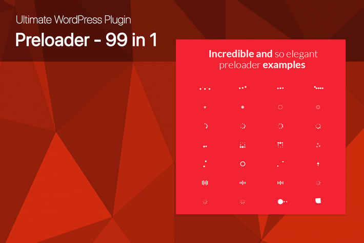Ultimate WordPress Preloader - 99 CSS3 Preloaders