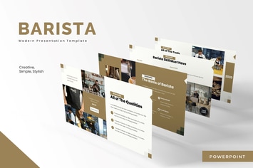 Barista - Powerpoint Template