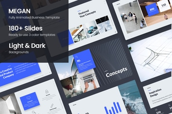 MEGAN Multipurpose & Animated Template (Keynote)