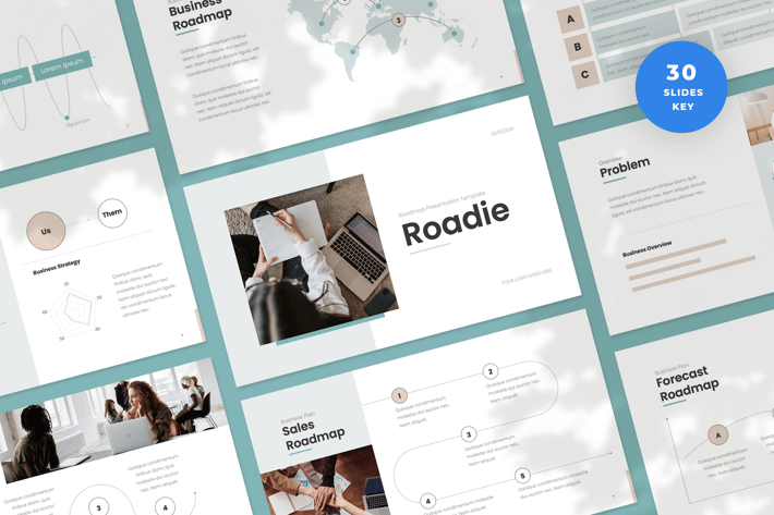 Roadmap Keynote Presentation Template