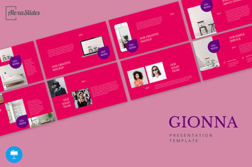 Gianona - Creative Keynote Template