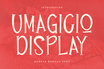 Umagicio Display Font