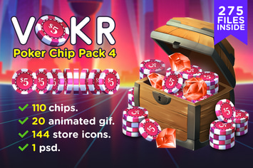 VOKR - Poker Chip Pack 4