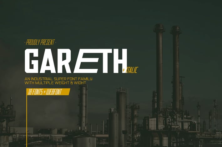 Gareth Font Family