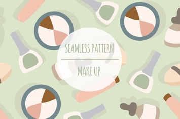 Make Up – Seamless Pattern