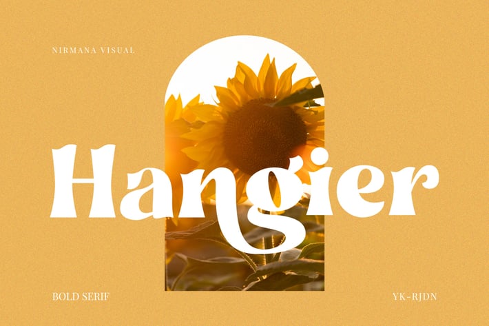 Hangier - Vintage Bold Serif