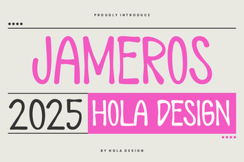Jameros - Splash & Paint Font