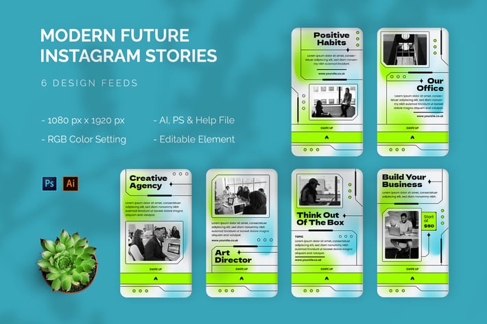 Modern Future - Instagram Story