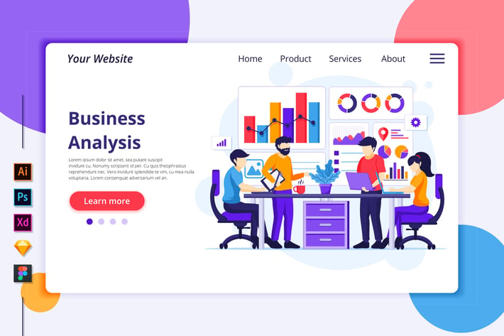 Business Analysis Illustration