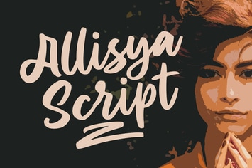 Allisya Brush Script