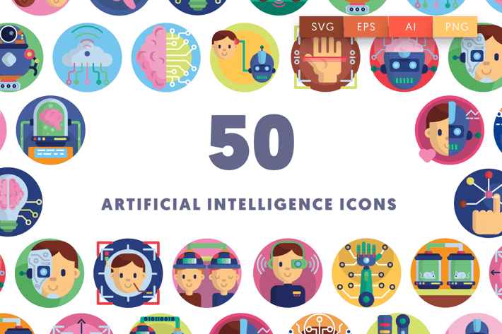Artificial Intelligence Icons