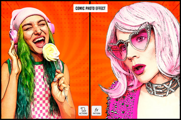 Comic Photo Effect