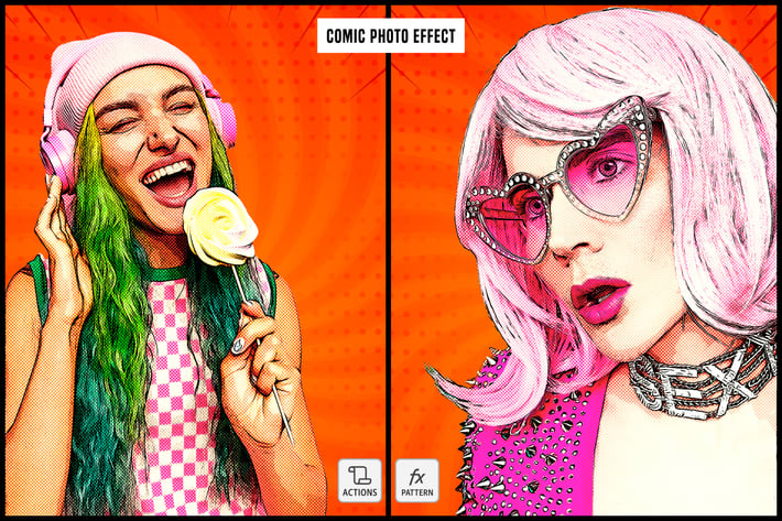 Comic Photo Effect