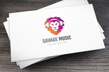 Savage Music Logo Template