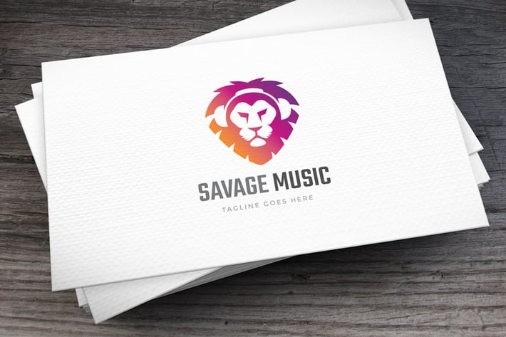 Savage Music Logo Template