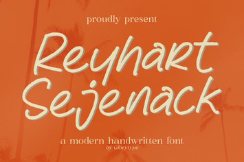 Reyhart Sejenack Modern Handwritten Font