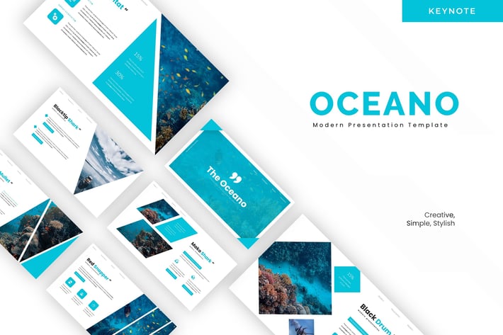 The Oceano - Keynote Template