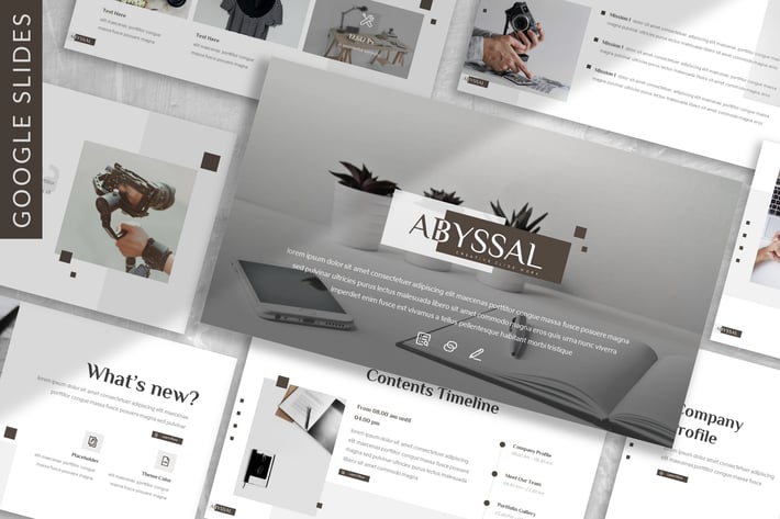 Abyssal - Business Google Slide Template