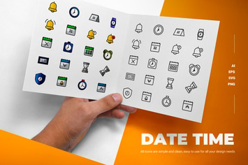 Date Time - Icons