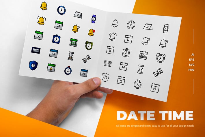 Date Time - Icons