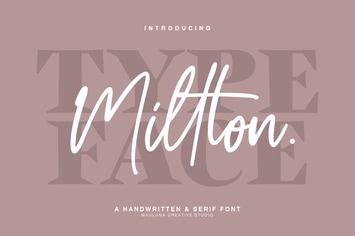Millton - Font Duo