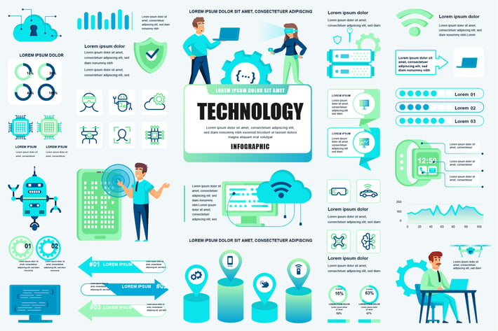 Technology Infographics Template