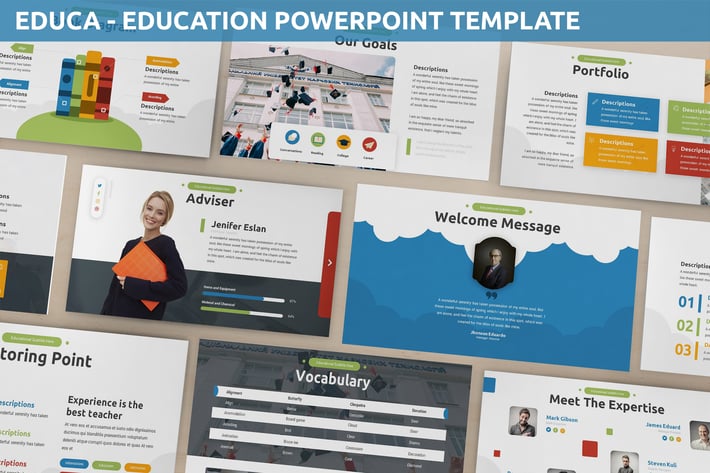 Educa - Education Powerpoint Template