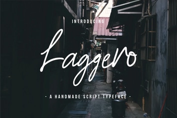 Laggero - A Handmade Script Typeface