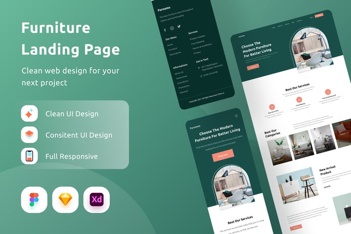 Furniture Landing Page