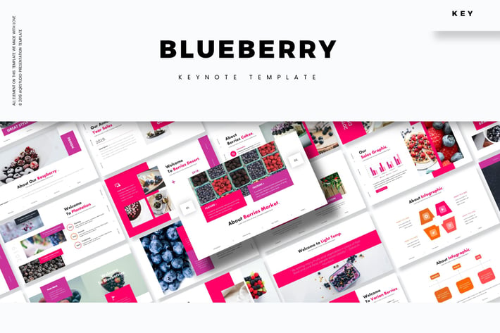 Blueberry - Keynote Template