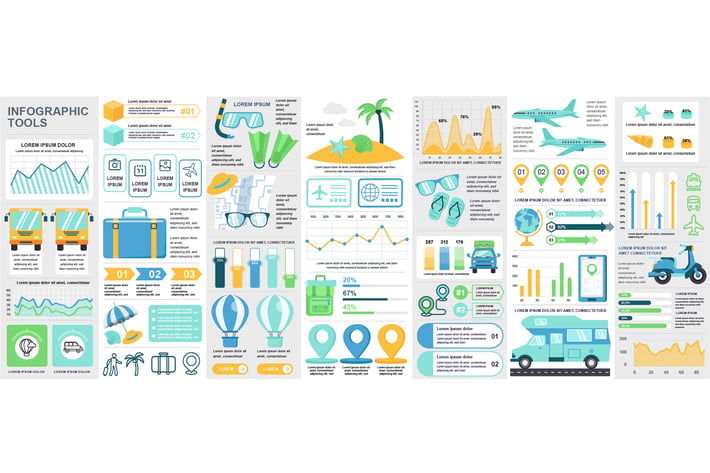 Travel Infographics Design Template