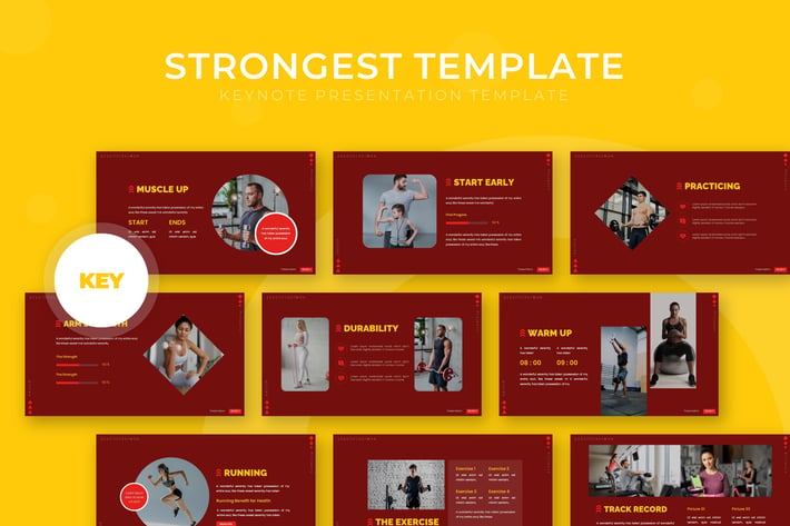 Strongest - Keynote Template