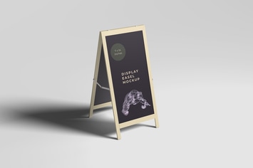 Display Easel Mockup