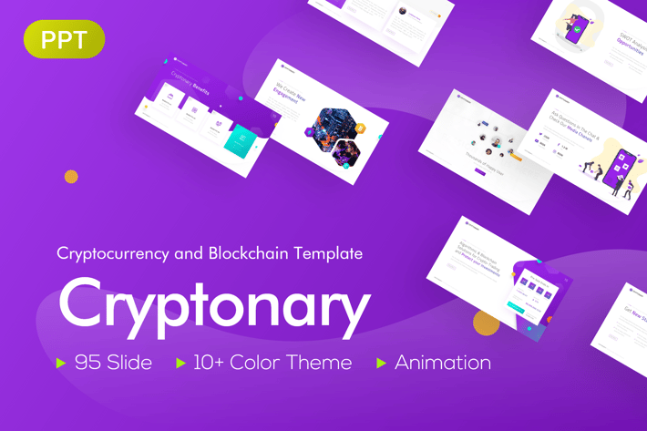 Cryptonary Cryptocurrency PowerPoint Template