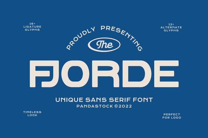 Fjorde Fun Sans Serif Fonts