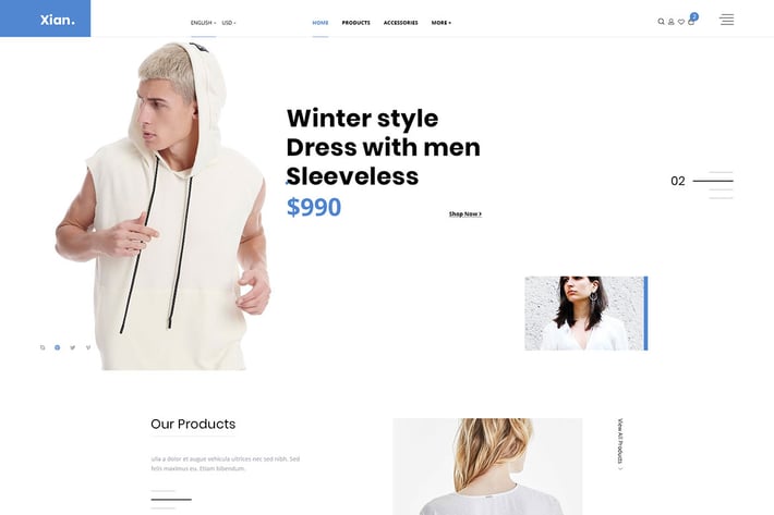 Xian - Multipurpose e-Commerce HTML Template