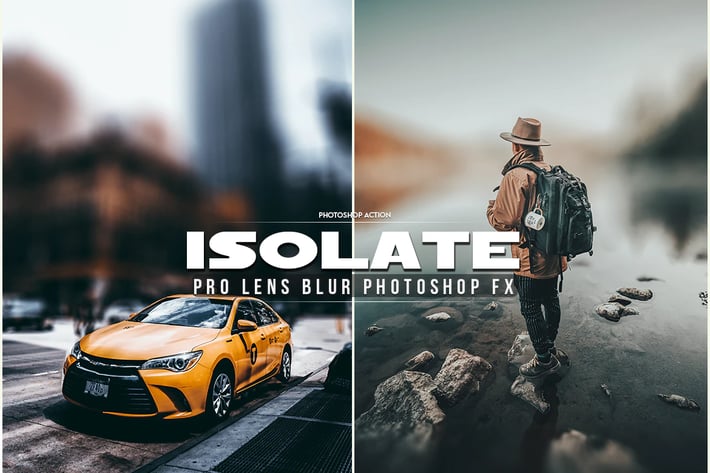 Isolate Photoshop Action