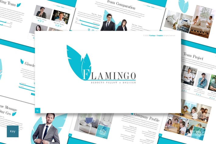 Flamingo - Creative Keynote Template