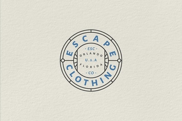 Vintage Badge Logo - Escape Cloths