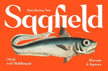Sagfield Modern Serif Font