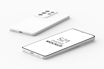 S21 Phone Mockup